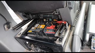 VW T5 Zusatzbatterie EinAusbau ByNSC [upl. by Yrffej]