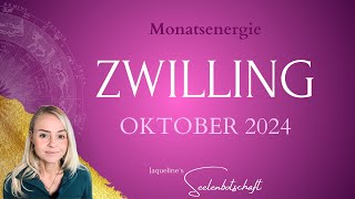 ZWILLING ✦ Oktober 2024 ✦ Deine Monatsenergie  Antwort im Spiegel [upl. by Vanden]