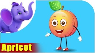 Apricot  Fruit Rhyme in Ultra HD 4K [upl. by Mutua]