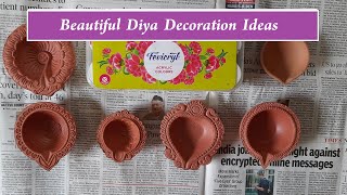 How to make Indian traditional Diya🔥 Making clay Diya or Deepak for Diwali  DIY Indian Diya  HD [upl. by Aiceila]