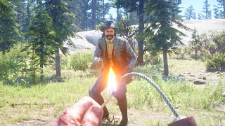 Dynamite amp Fire Bottle Gameplay 8  Red Dead Redemption 2 [upl. by Bal]