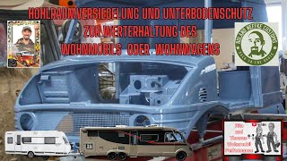 Wichtig Unterbodenschutz amp Hohlraumversiegelung als schlaue Investition in die Wohnmobilzukunft [upl. by Margery]