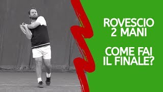 Rovescio a 2 mani finale alla Djokovic [upl. by Quirk]