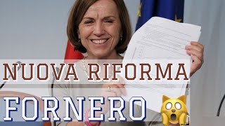 PENSIONI la NUOVA RIFORMA della Fornero 😱 Addio Quota 100 [upl. by Yrkcaz]