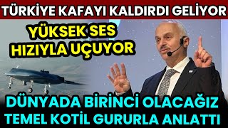 Temel Kotil Birinci Ülke Olacağız Diyerek Meydan Okudu YÜKSEK SES HIZIYLA UÇUYOR [upl. by Naitsirhc]