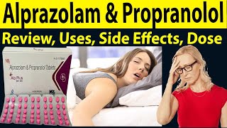 Alprazolam and propranolol tablets Review  Alprazolam tablet kis kaam aati hai  Uses Side Effects [upl. by Airdnek]