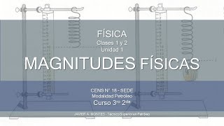 MAGNITUDES FÍSICAS ESCALARES Y VECTORIALES [upl. by Cochrane]