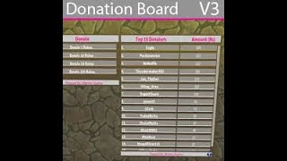 Robloxhow to make a Donation board [upl. by Anoerb]