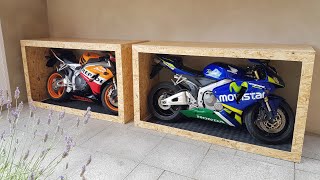 How to build a motorcycle shed motorbike shelter  custom bike shed  motorbike storage DONT MISS [upl. by Kele689]