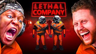 SIDEMEN PLAY THE NEW AMONG US LETHAL COMPANY [upl. by Aitekram138]