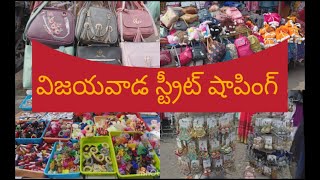 Vijayawada Besant Road  Street Shopping  Busy Market in Vijayawada [upl. by Nnylg]