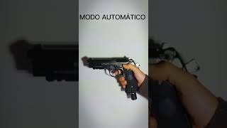 Pistola Fox M92 FULL METAL Sistema CO2 Carga DRAGO [upl. by Noside]