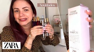 Novos perfumes da ZARA  Novidades e novas embalagens [upl. by Grekin739]