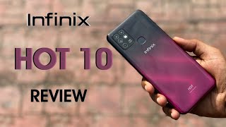 Infinix Hot 10 Unboxing and Review [upl. by Templa687]