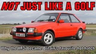 Ford Escort XR3i  NOT Just Like A Golf Why The XR3 Was Britains Favourite 1984 XR3i Mk3 [upl. by Temhem]