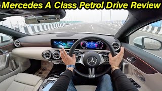 Mercedes Benz A Class Petrol Drive Review l Aayush ssm [upl. by Nivlad]