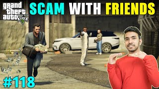 MICHAEL CHEATED WITH HIS FRIENDS  GTA V GAMEPLAY 118 [upl. by Ocirderf200]