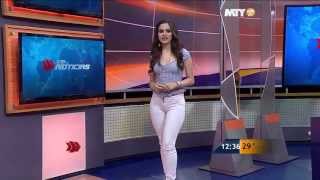 Fannia Lozano Corte y Regresamos Las Noticias Monterrey 19Jul2013 Full HD [upl. by Tonina]