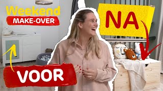 PRACHTIGE KINDERKAMER MAKEOVER IN 1 WEEKEND [upl. by Kinsley]