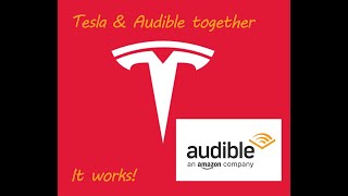 Tesla how to play Audible Audiobooks [upl. by Annayek540]