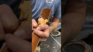 Gibson Headstock Repair gibson repair [upl. by Ladnor782]