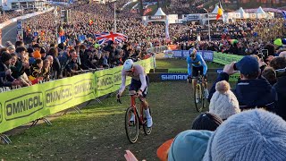 UCI CX WORLD CHAMPIONSHIPS Mens Elite HOOGERHEIDE 2023  You dont see this on television [upl. by Edison]