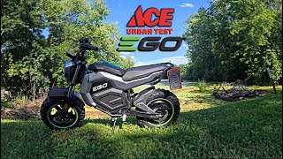 Ego Power 56V Mini Bike Review Urban Assault [upl. by Eilata74]