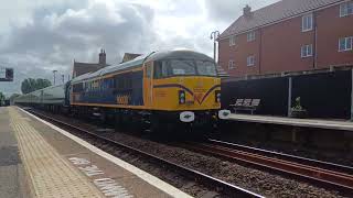 69008 passes Woburn Sands with The Cappagh Capital Campaigner 3824 [upl. by Margarete]