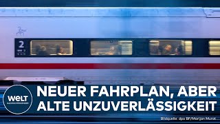 DEUTSCHE BAHN Neuer Fahrplan vorgestellt – Konzern entschuldigt jetzt schon für Verspätungen [upl. by Catherine]