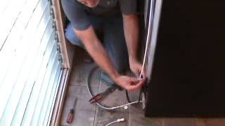 How to fix a leaking refrigerator ice maker water linePart 3 [upl. by Ellerret]