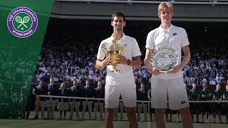 Novak Djokovic vs Kevin Anderson Final Highlights  Wimbledon 2018 [upl. by Arodnap]