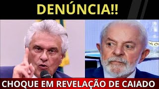 Caiado expõe suposta armação entre Lula e o ministro do STF Flávio Dino ao vivo [upl. by Ube]