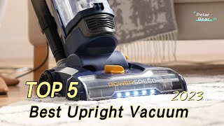 TOP 5 Best Upright Vacuum 2023 [upl. by Ahsac539]