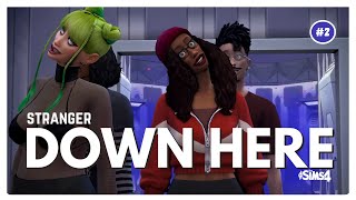 Stranger down here  lets play StrangerVille  Sims 4 Series ep02 [upl. by Nollat510]