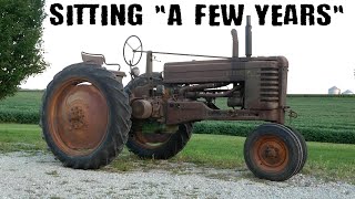 Can We Bring a 73 Year Old Tractor Back to Life 1949 John Deere B Forgotten in a Barn [upl. by Alrzc]