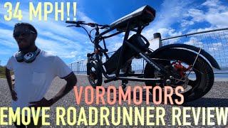 VORO MOTORS  EMOVEROADRUNNER ESCOOTER REVIEW BY TIMMARUX ebike review voromotors roadrunner [upl. by Che]