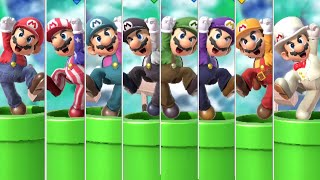 Super Smash Bros Ultimate  All Characters Battle Entrances With 8 Players All DLC Included [upl. by Idnim]