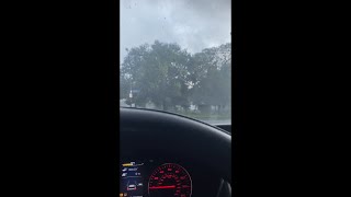 Motorist captures images of severe weather near Hutch Tech [upl. by Ardnael]