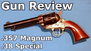 Uberti 1873 Cattleman II 356210  Gun Review [upl. by Akenom]