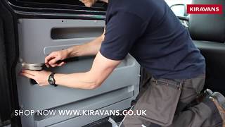 Kiravans VW T5T6 Door Store  Opening up valuable space inside your campervan conversion [upl. by Utham835]