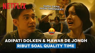 Adipati Dolken emosi waktu Mawar de Jongh minta quality time  TemanTapiMenikah2  Shorts [upl. by Revilo]