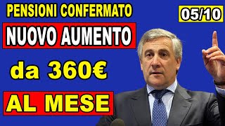 URGENTE Aumento Fino al 120 delle Pensioni Minime Confermato Scopri Come Ottenere il Tuo Benefici [upl. by Kalvin111]