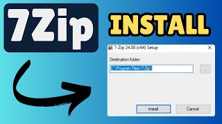 How to Download and Install 7zip on Windows 10 PC or Laptop [upl. by Eden]