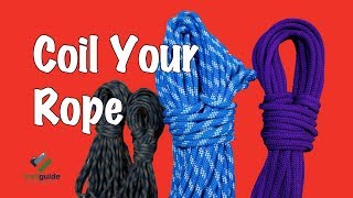 The EASIEST Way to Coil Rope [upl. by Leonora]