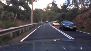 Driving in a Jaguar XJ40 36  Adelaide Hills [upl. by Alat]