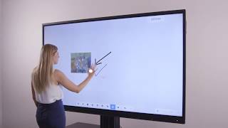 Clevertouch  IMPACT Plus from Clevertouch  Whiteboard App [upl. by Aicital]