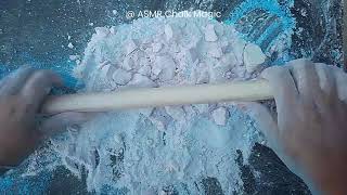 Satisfying Gym Chalk Crushing ASMR  Oddly Satisfying Roller Chalk Crush [upl. by Niwrehs743]