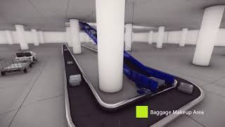 Baggage Handling System Kertajati Airport [upl. by Kaitlyn]