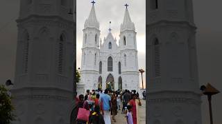 Original bell sound of Velankanni Church ⛪youtubeshorts velankannichurch shortvideo blessings [upl. by Weatherley906]