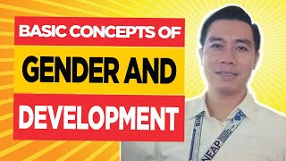 Basic Concepts of Gender and Development [upl. by Paymar]